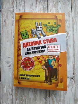 Дневник Стива. Омнибус 1. Книги 1-5. Да начнутся приключения! 1676874830 фото